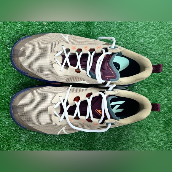 NIKE Men React Terra Kiger 9 Khaki Sea Glass DR2693 200 - Sz 11 - Picture 6 of 8